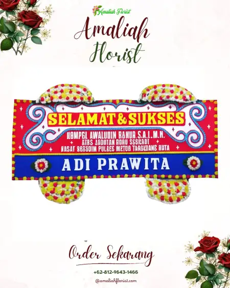 Papan Bunga Ucapan Selamat Tukadaya